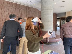 みんなで宇宙線空気シャワーをVR技術で３D映像体験しよう