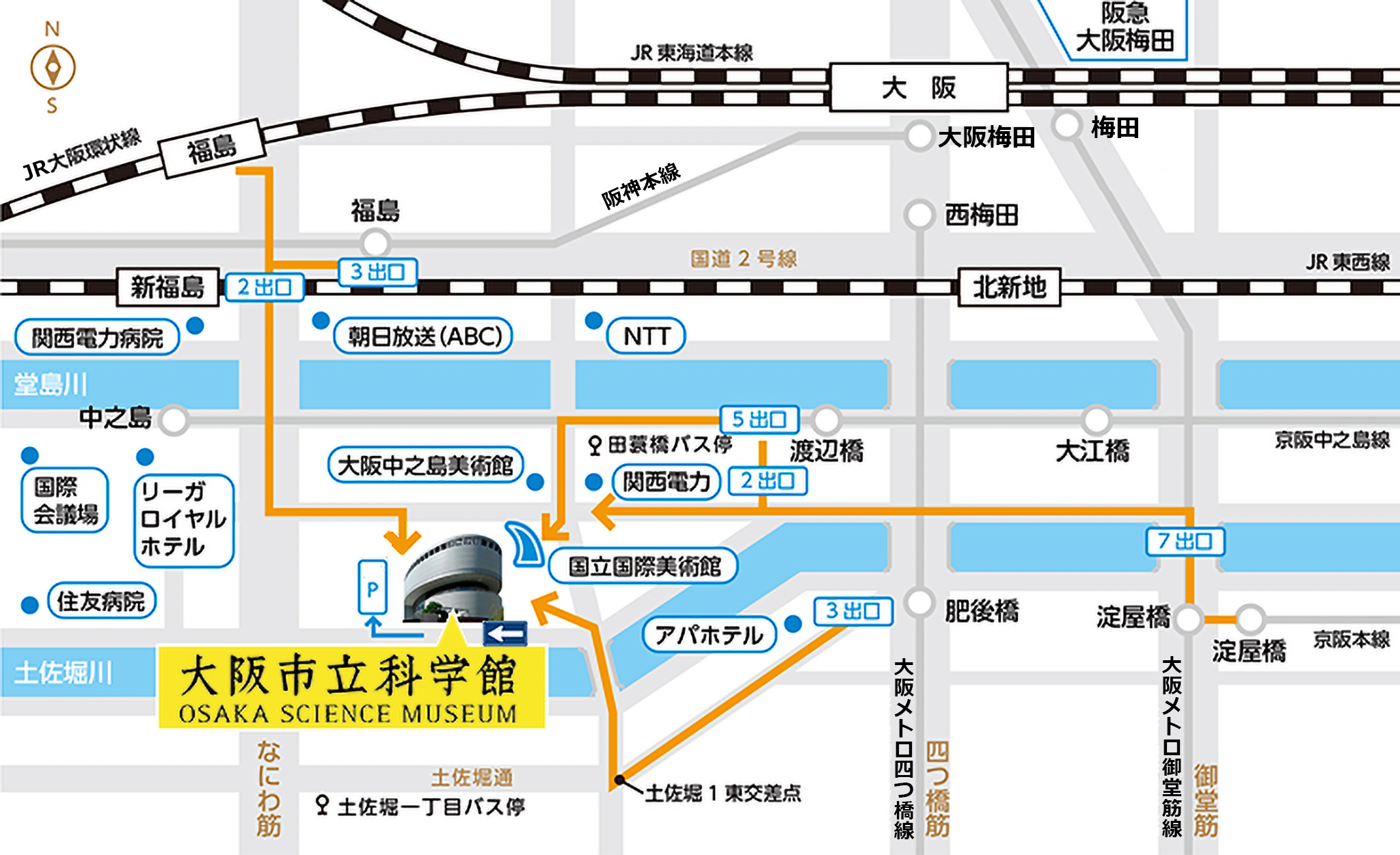 アクセスマップ